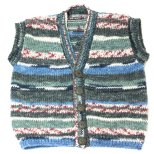 wx004 Buttoned Vest  4 Ply